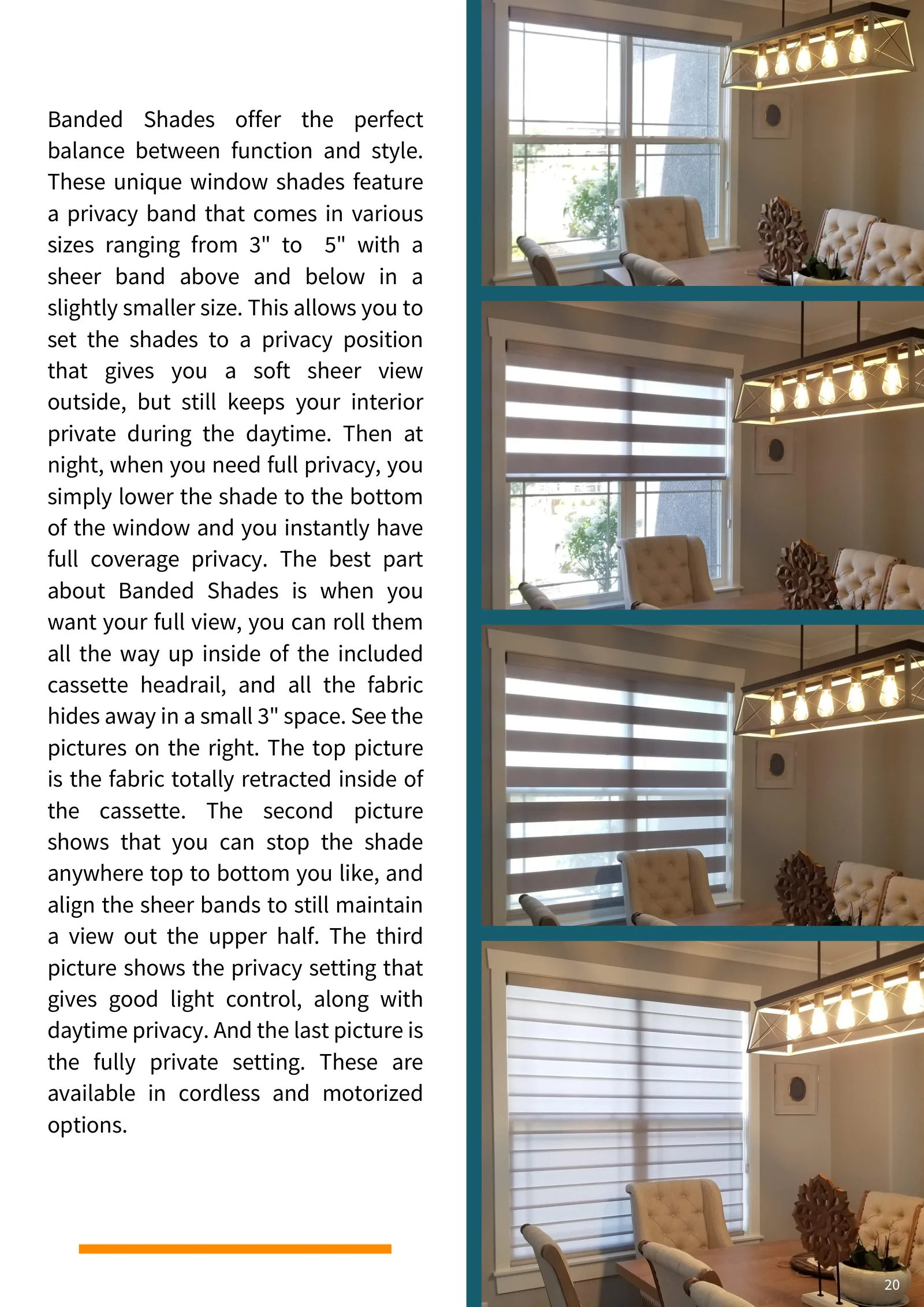 Solar Shield Blinds Idea Guide, page 21