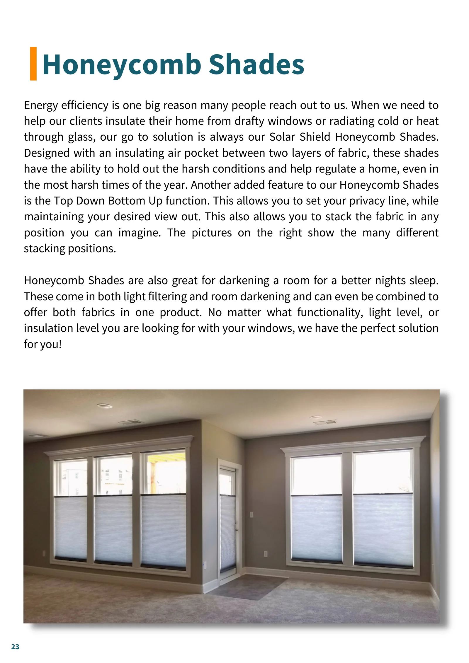 Solar Shield Blinds Idea Guide, page 24