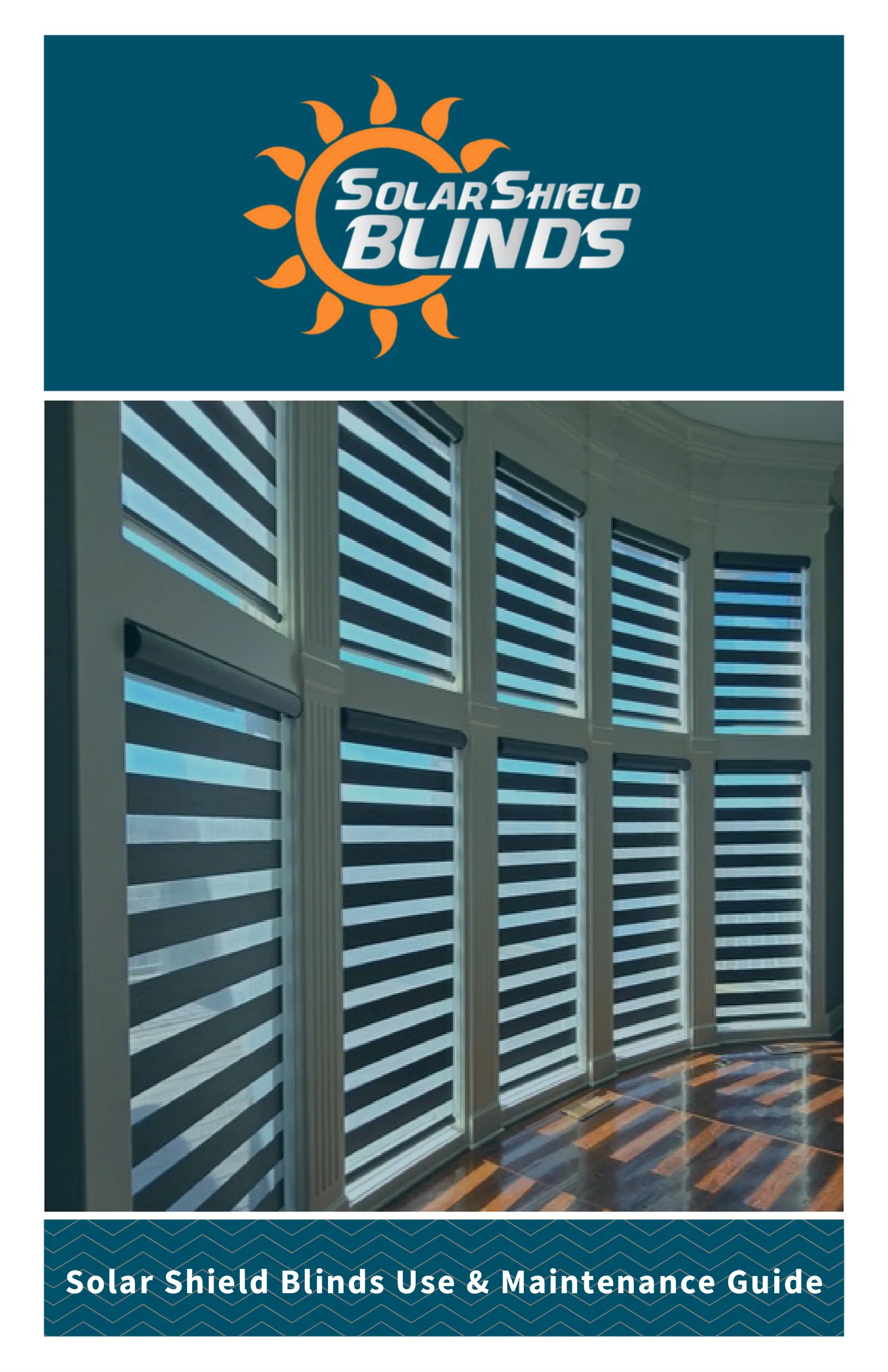 Solar Shield Blinds Use & Maintenance Guide, page 1