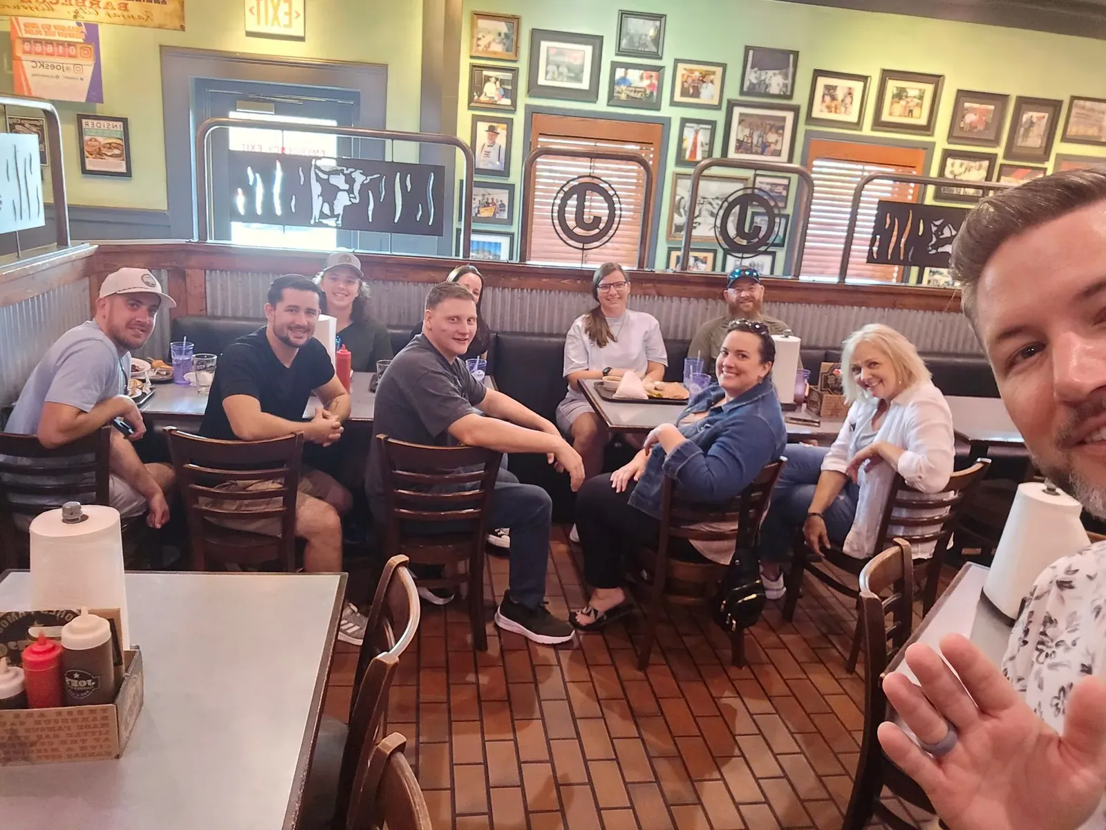 A Solar Shield Blinds team dinner