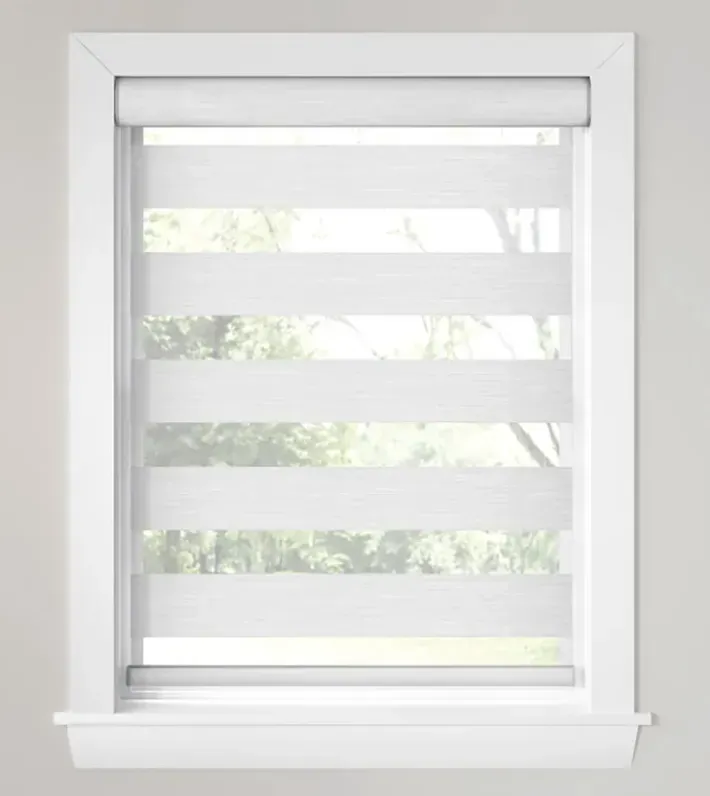 Banded Shades design large band size, measured and hung by Solar Shield Blinds