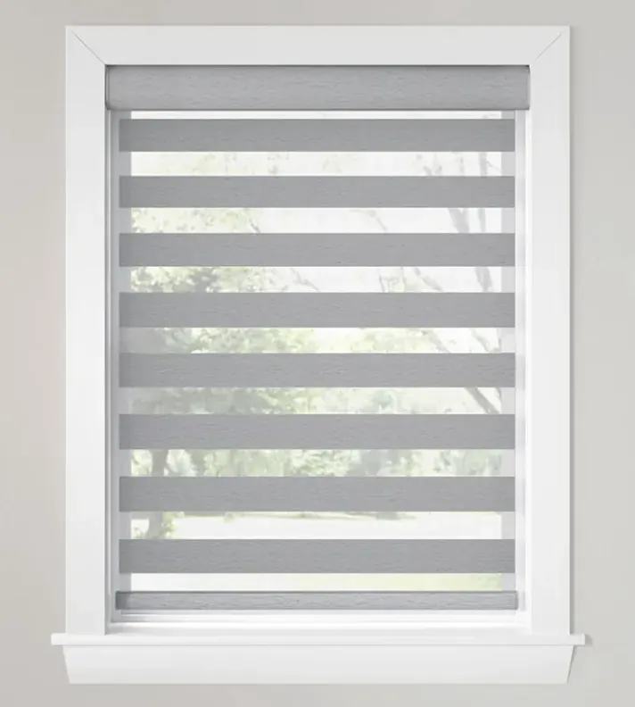 Banded Shades design small band size, installed by Solar Shield Blinds