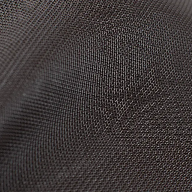 Brown screen fabric swatch for Exterior Patio Shades