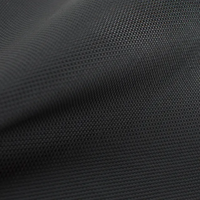 Flat Black screen fabric swatch for Exterior Patio Shades