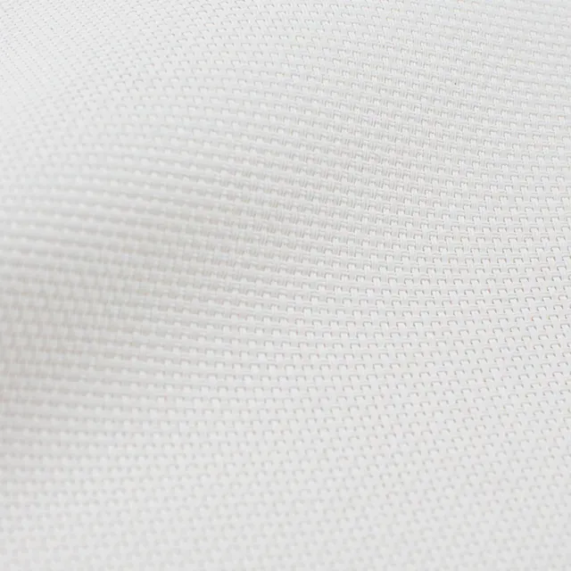 White screen fabric swatch for Exterior Patio Shades