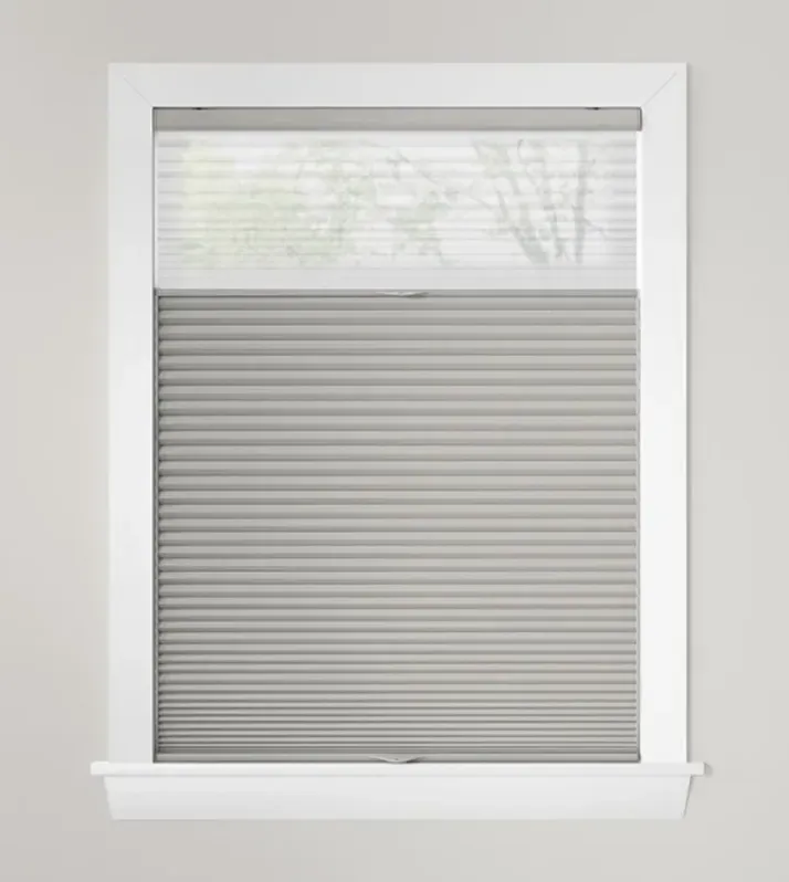 Honeycomb Shades shade design trilight pleated shade, a Solar Shield Blinds install