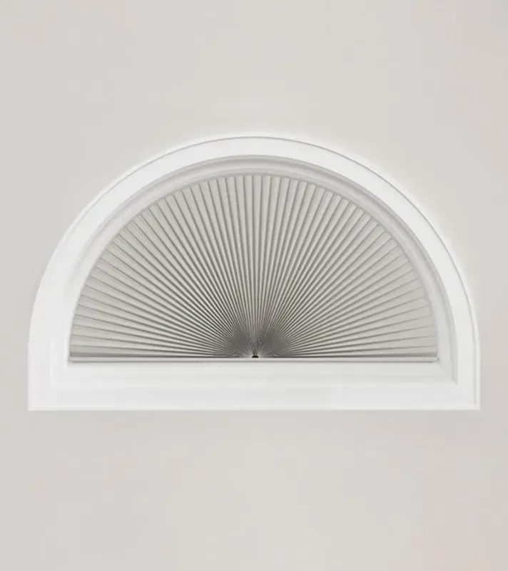 Arches option for Honeycomb Shades, from Solar Shield Blinds