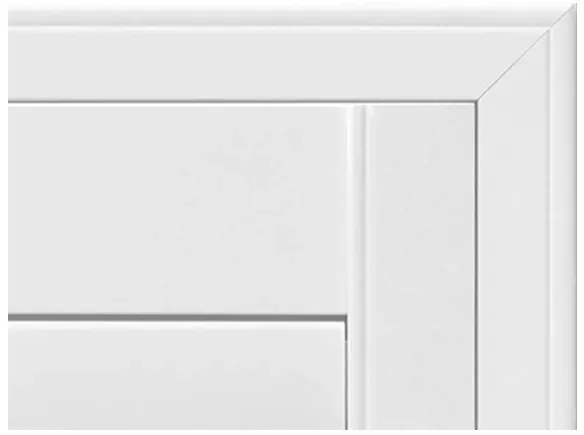 1 1/4 inch beaded Z frame option for Plantation Shutters, from Solar Shield Blinds