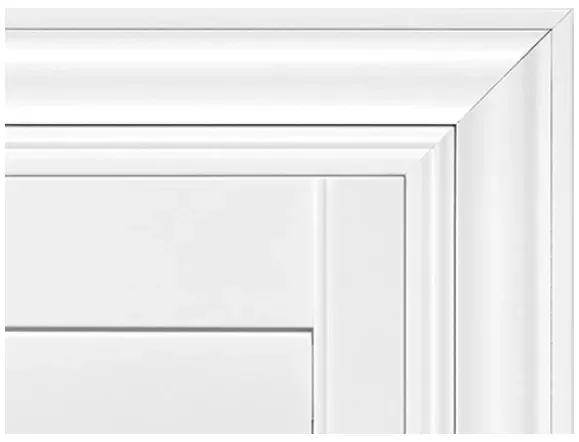 3 inch ridge deco frame option for Plantation Shutters, from Solar Shield Blinds