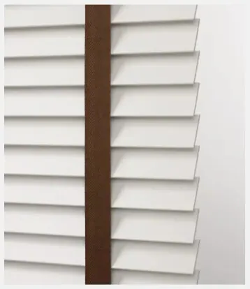 Wood & Faux Wood Blinds design option, decorative tapes